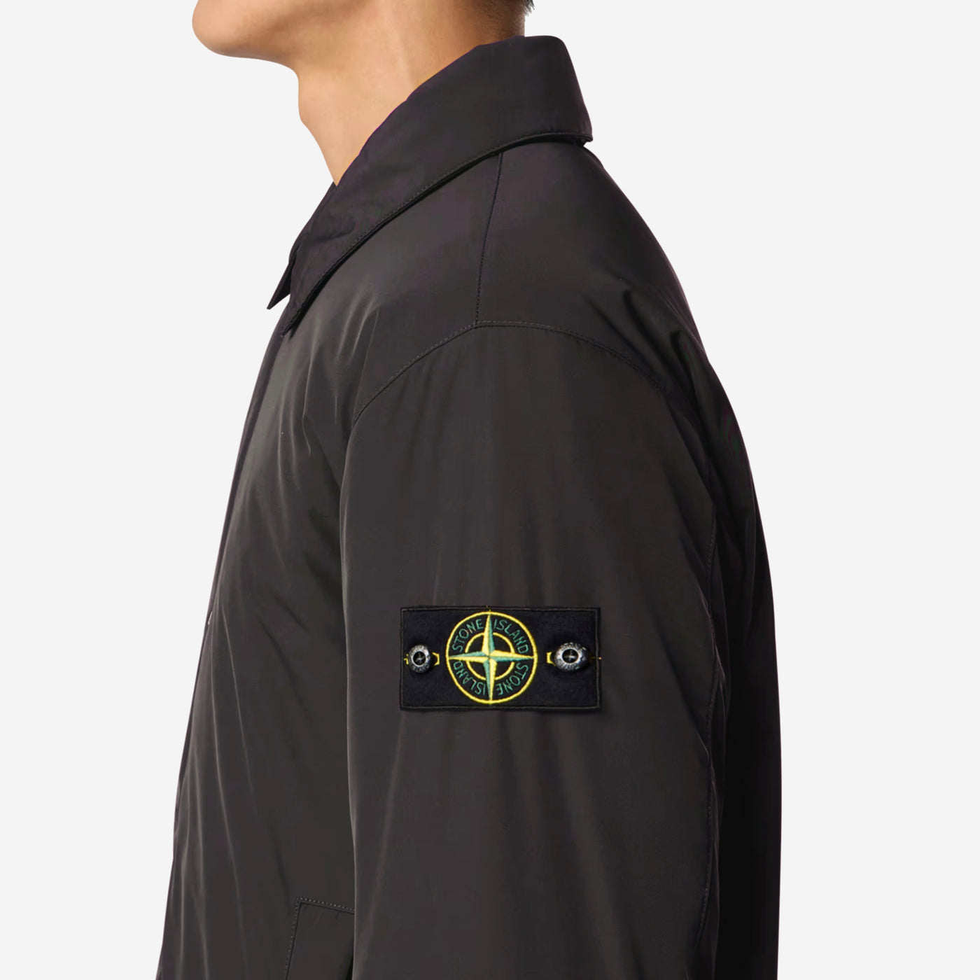 Stone Island Micro Twill Long Car Coat
