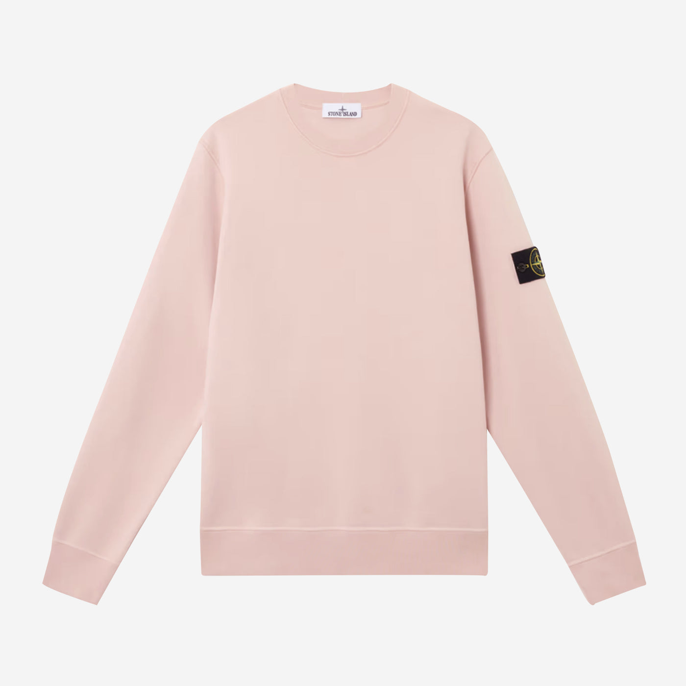 Stone Island Cotton Fleece Crewneck Sweatshirt