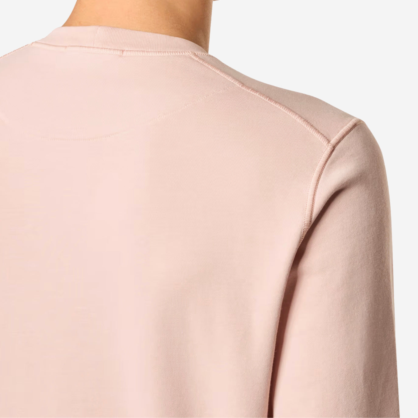 Stone Island Cotton Fleece Crewneck Sweatshirt