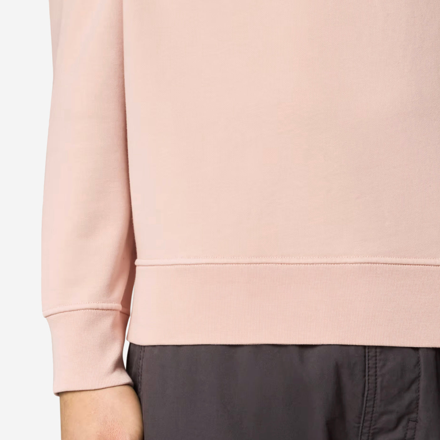Stone Island Cotton Fleece Crewneck Sweatshirt