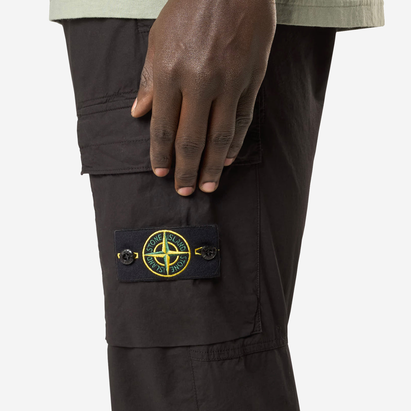 Stone Island Regular Tapered Fit Cargo Trousers