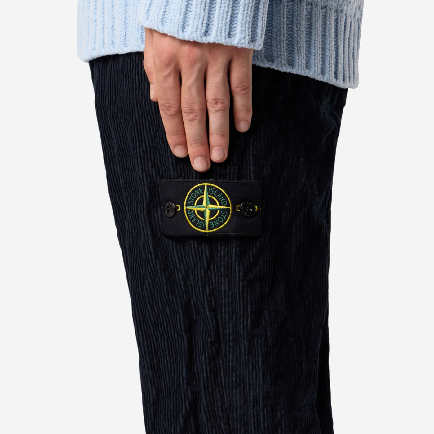 Stone Island Wrinkled Corduroy 500-TC Trousers