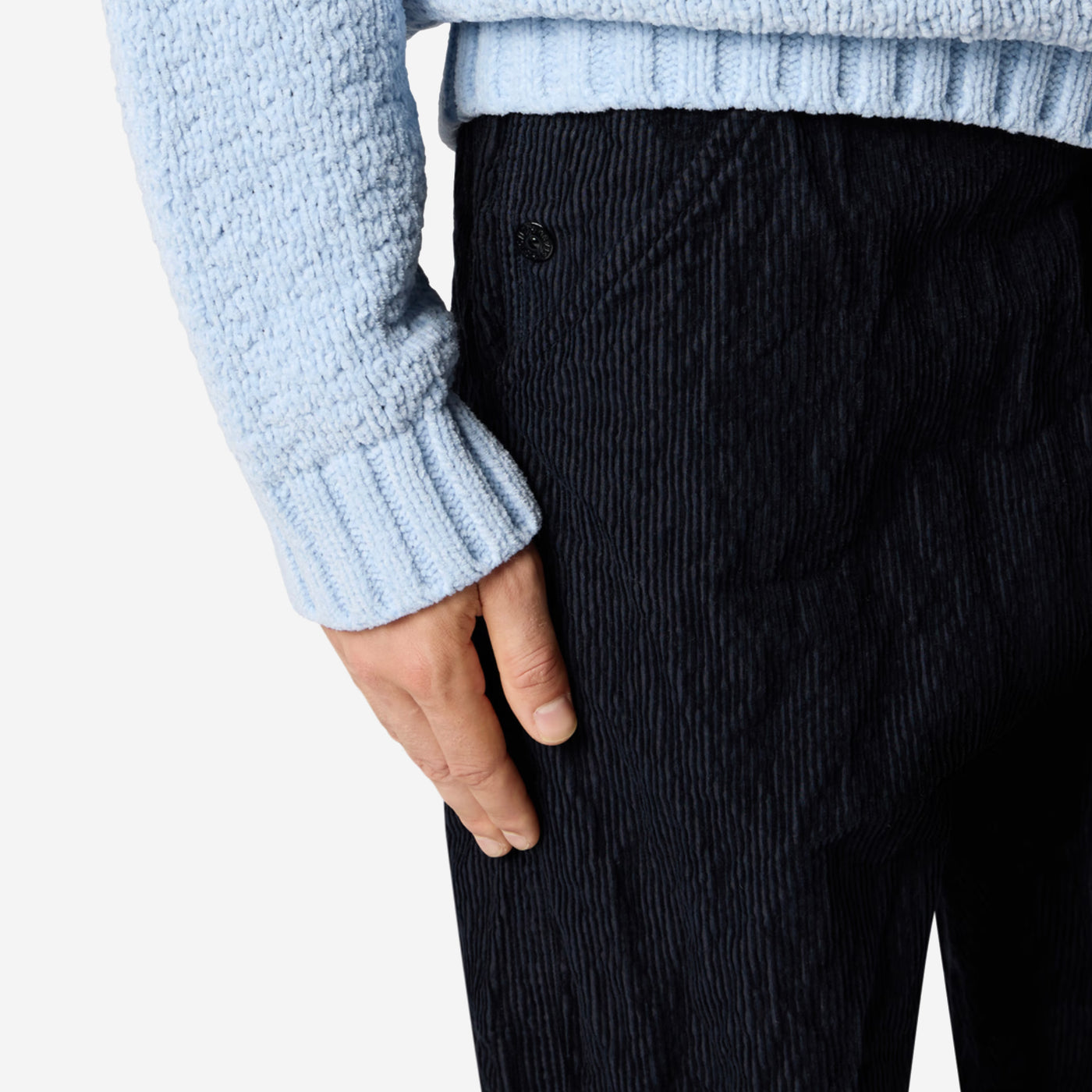 Stone Island Wrinkled Corduroy 500-TC Trousers