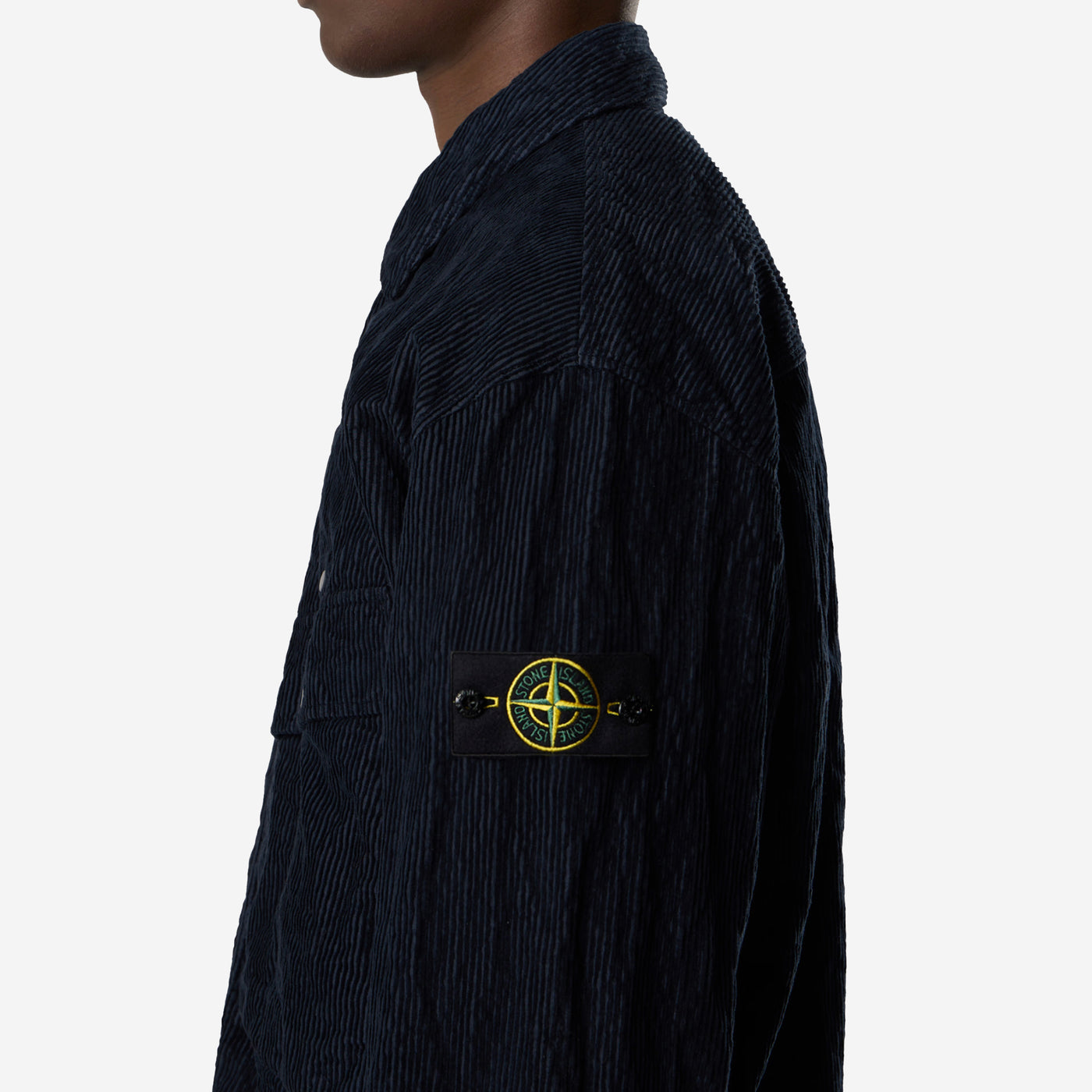 Stone Island Wrinkled Corduroy 500-TC Overshirt