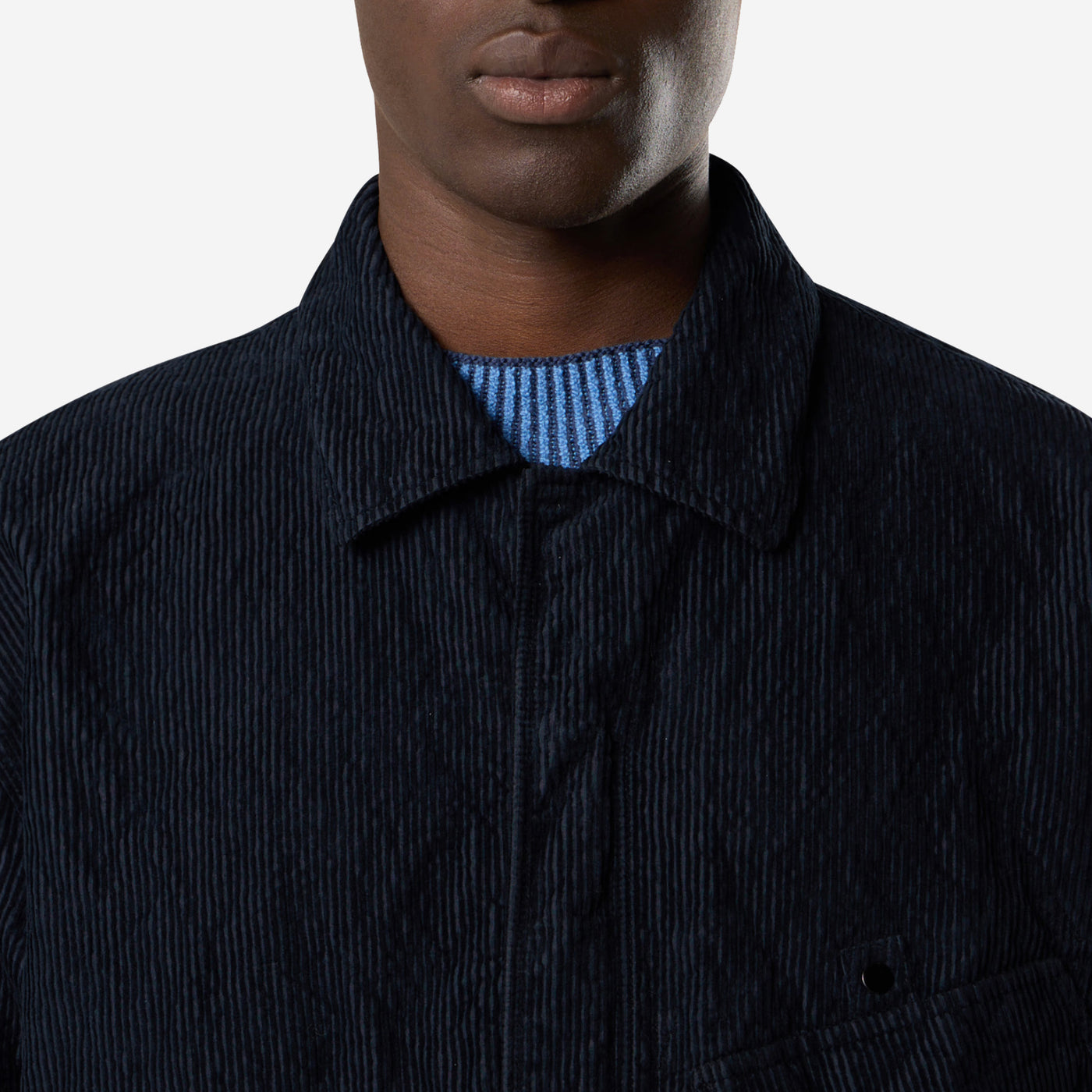 Stone Island Wrinkled Corduroy 500-TC Overshirt