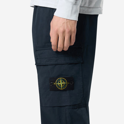 Stone Island Stretch Cotton Cargo Trousers