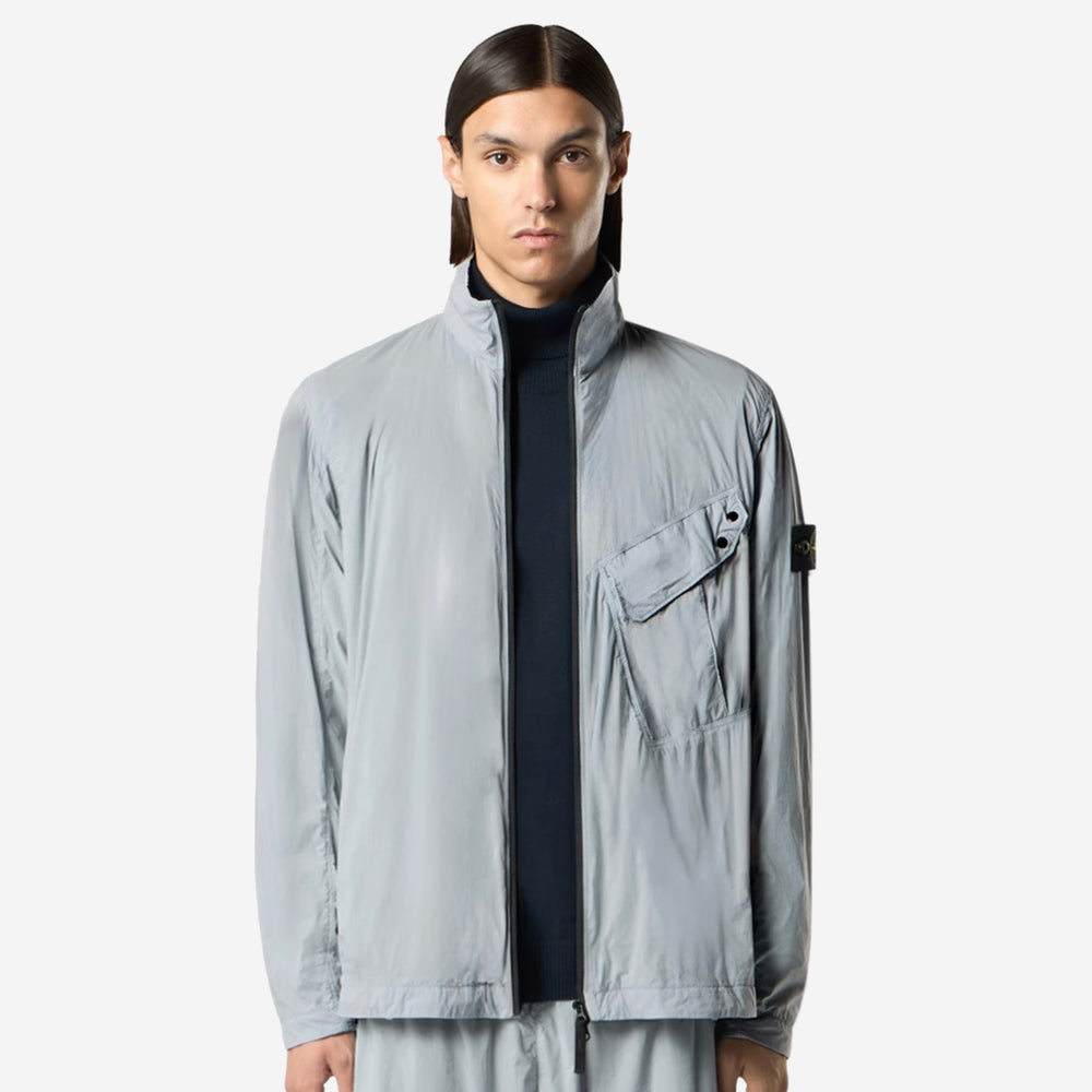 Stone Island 1200015 Ultralight Nylon Stretch-TC Shirt Jacket – ZAP