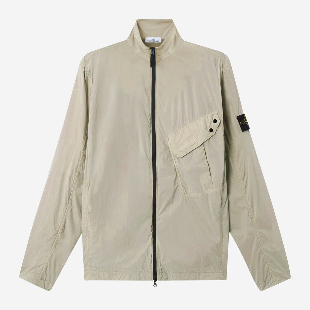 Stone Island 1200015 Ultralight Nylon Stretch-TC Shirt Jacket – ZAP