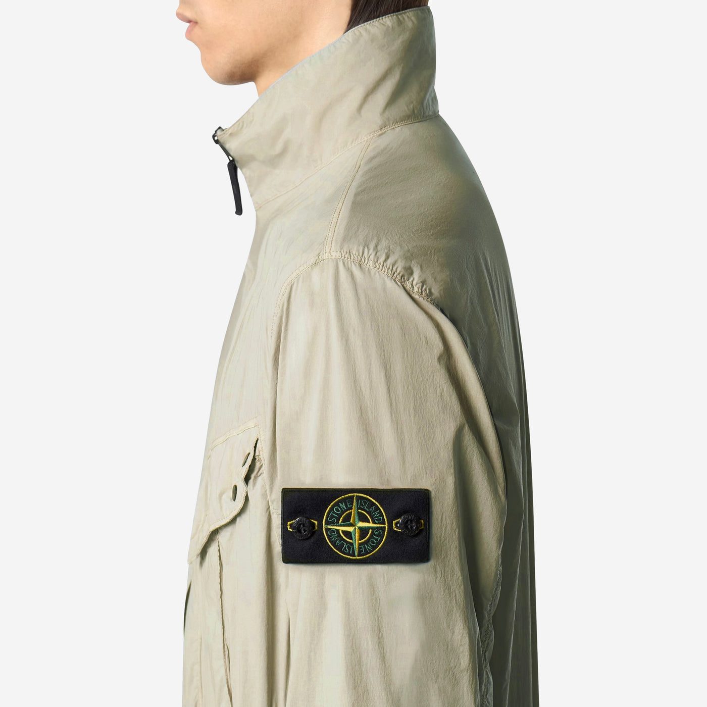 Stone Island 1200015 Ultralight Nylon Stretch-TC Shirt Jacket – ZAP