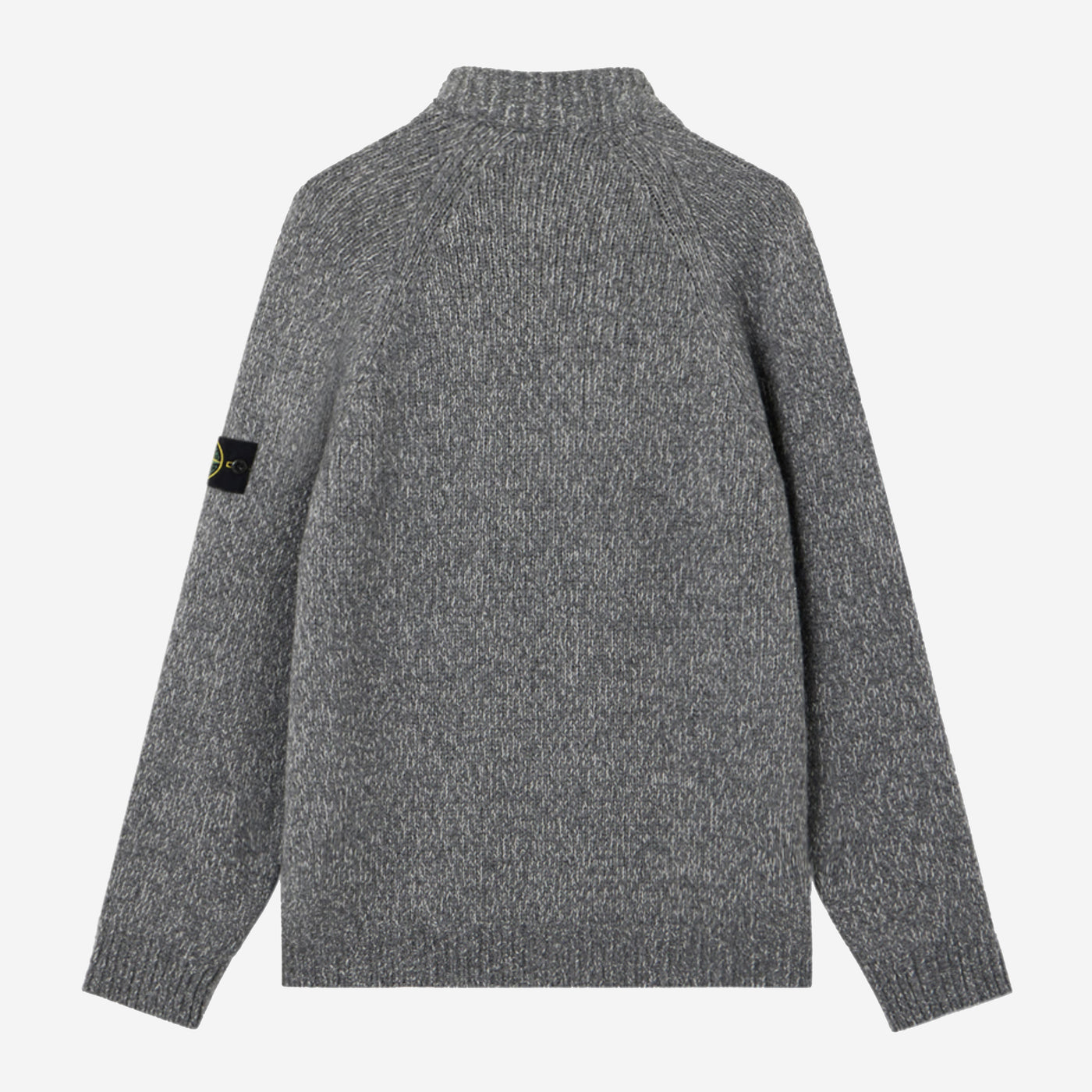 Stone Island Fancy Yarn Mouliné Wool Cardigan Knitwear