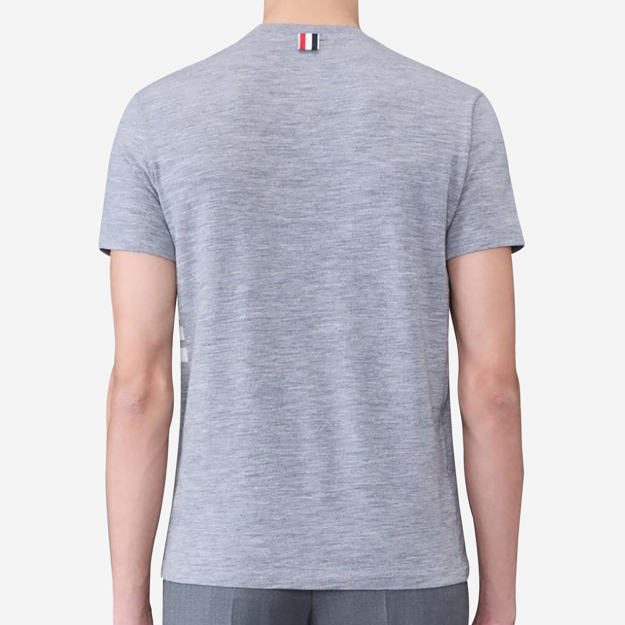 Thom Browne Wool 4-Bar T-Shirt