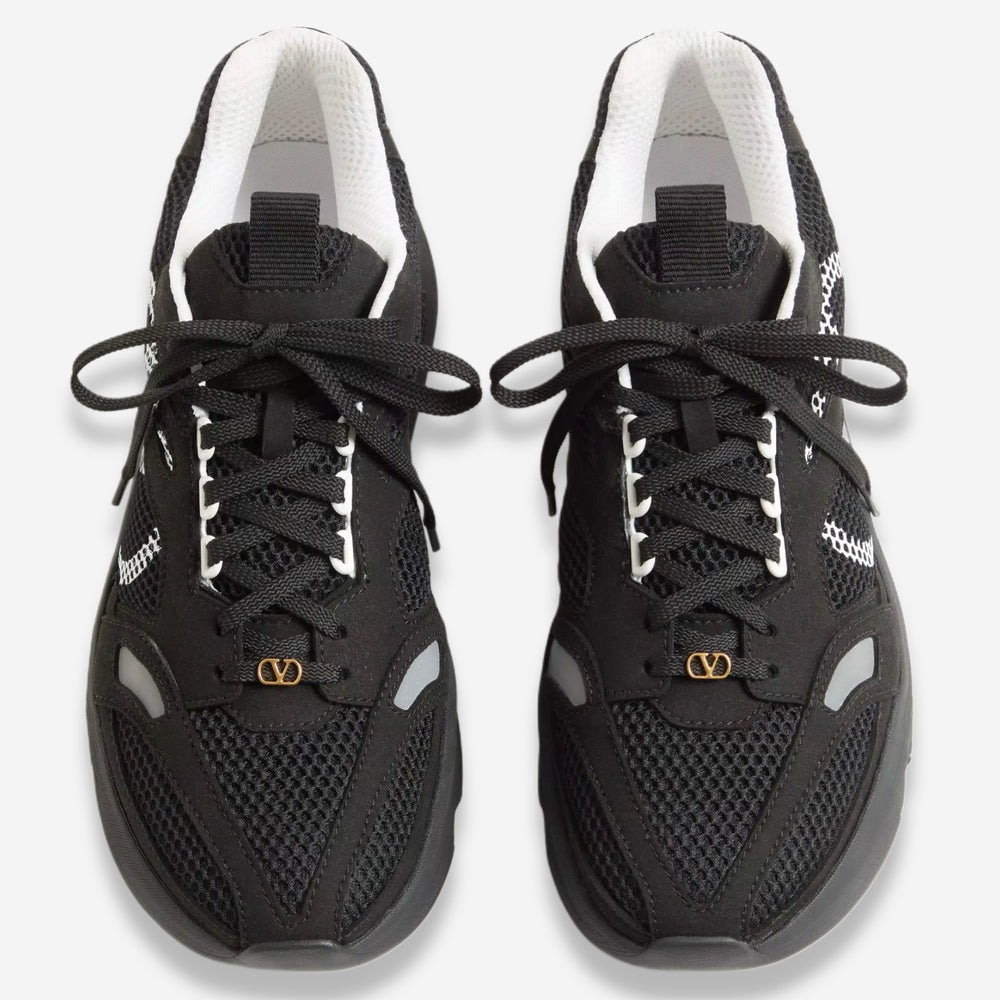 Valentino メッシュスニーカー 36.5 Valentino Garavani Mesh Fabric Demivee Sneaker – ZAP
