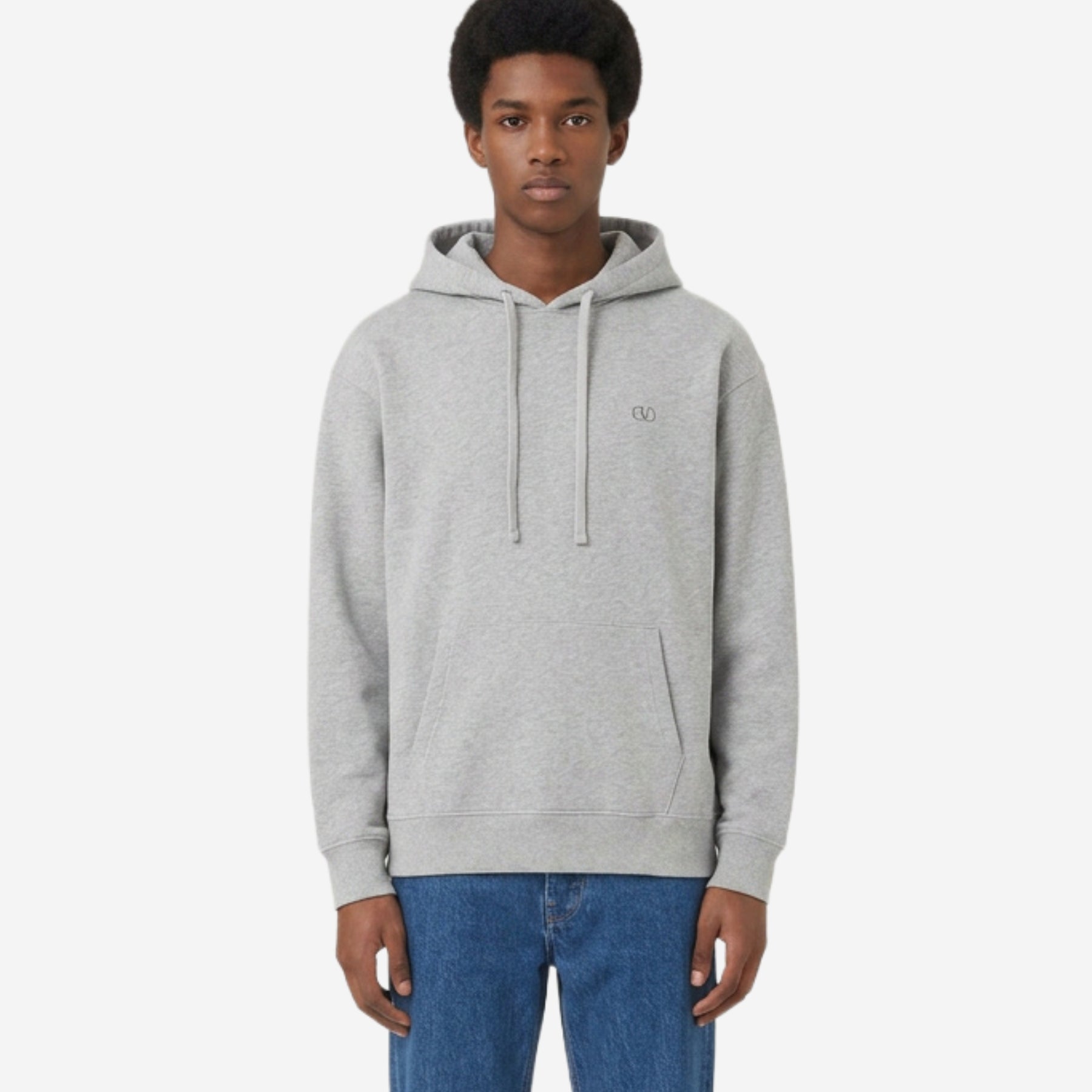 Valentino Garavani VLogo Embroidery Hoodie