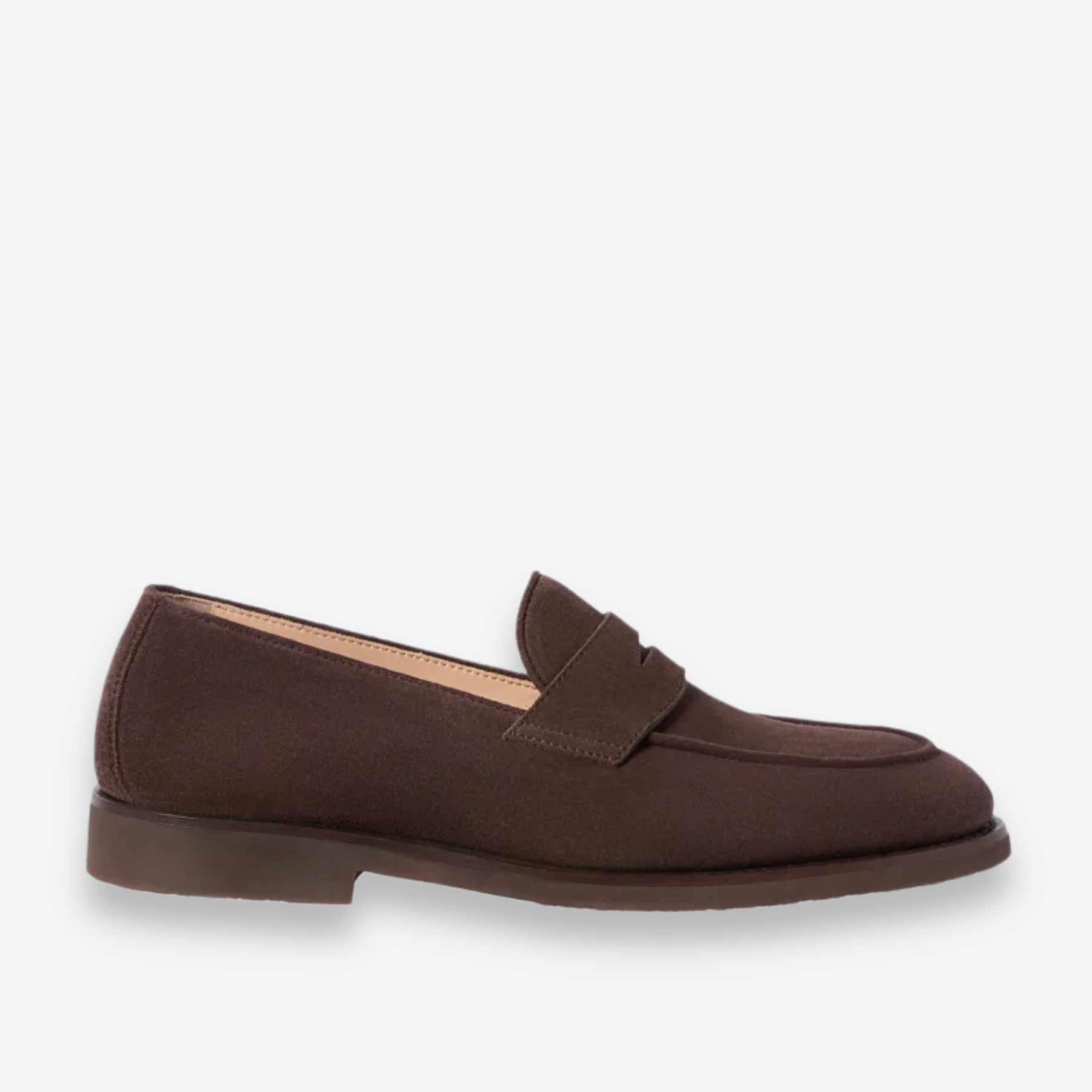 Brunello Cucinelli Suede Penny Loafers
