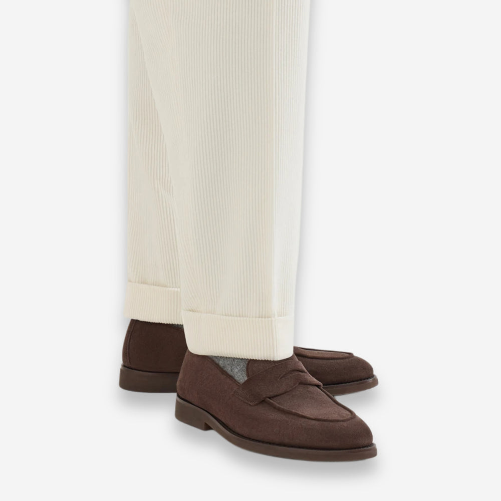 MZUPMBO252 CAQ26 - Brunello Cucinelli Cotton Knit And Semi