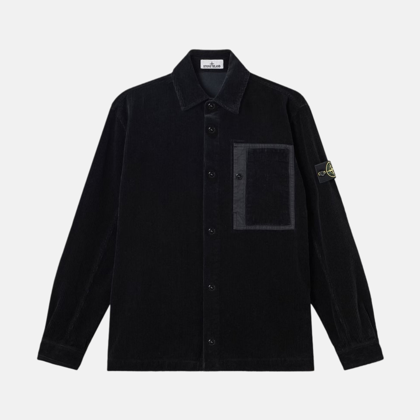 Stone Island 1200016 Organic Cotton Corduroy 800 Shirt Jacket – ZAP