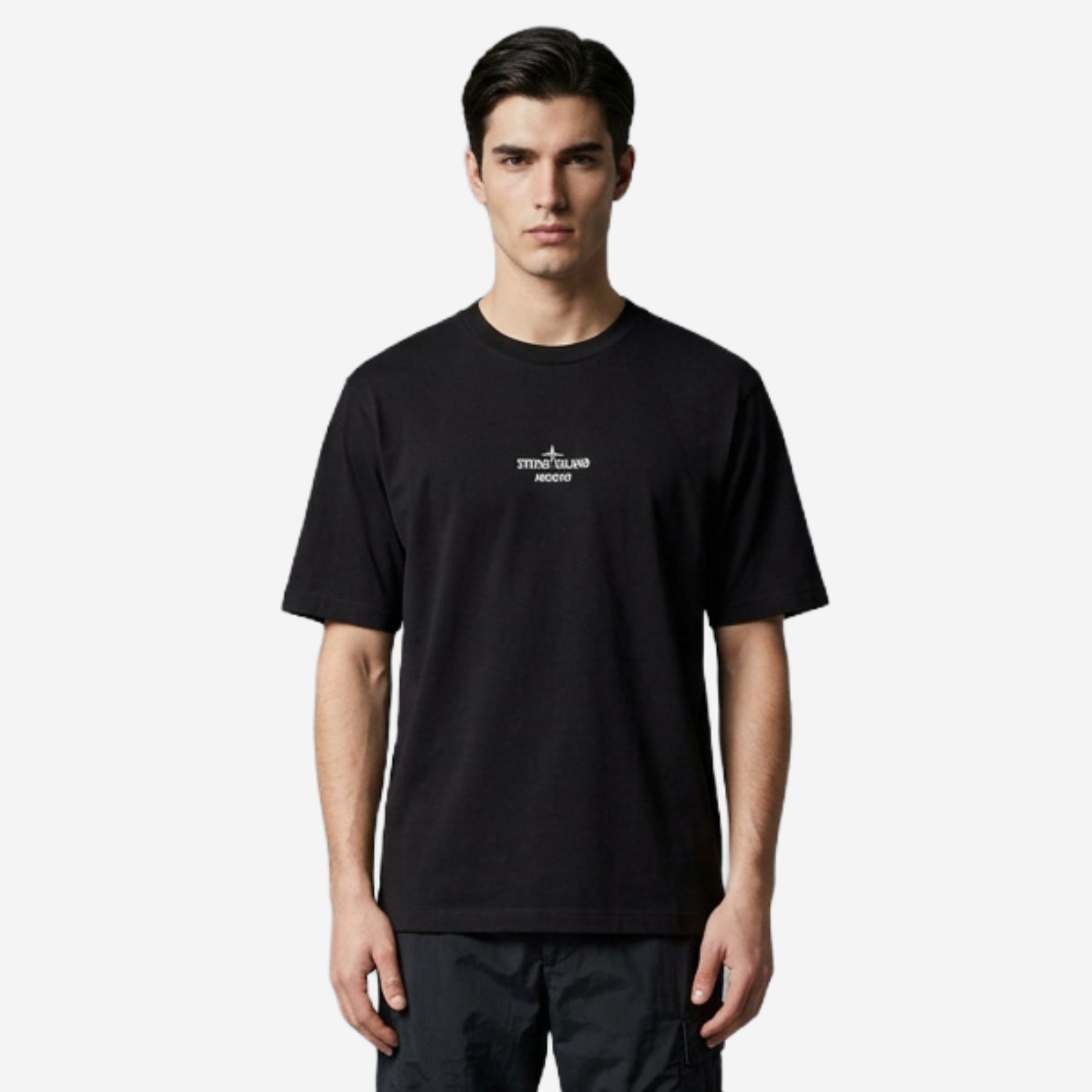 Stone Island  2100033 Logo Organic Cotton T-Shirt