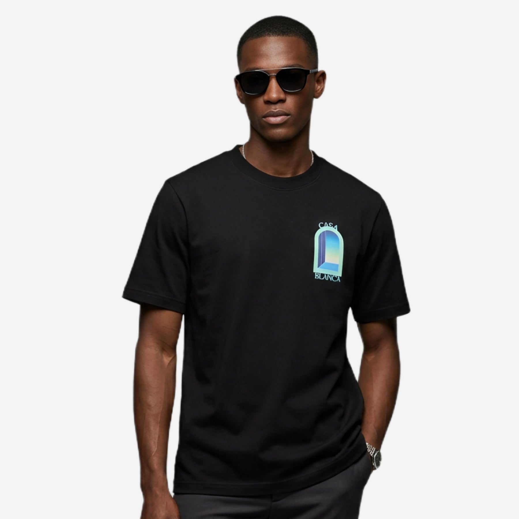 Casablanca Gradient L'Arche T-shirt