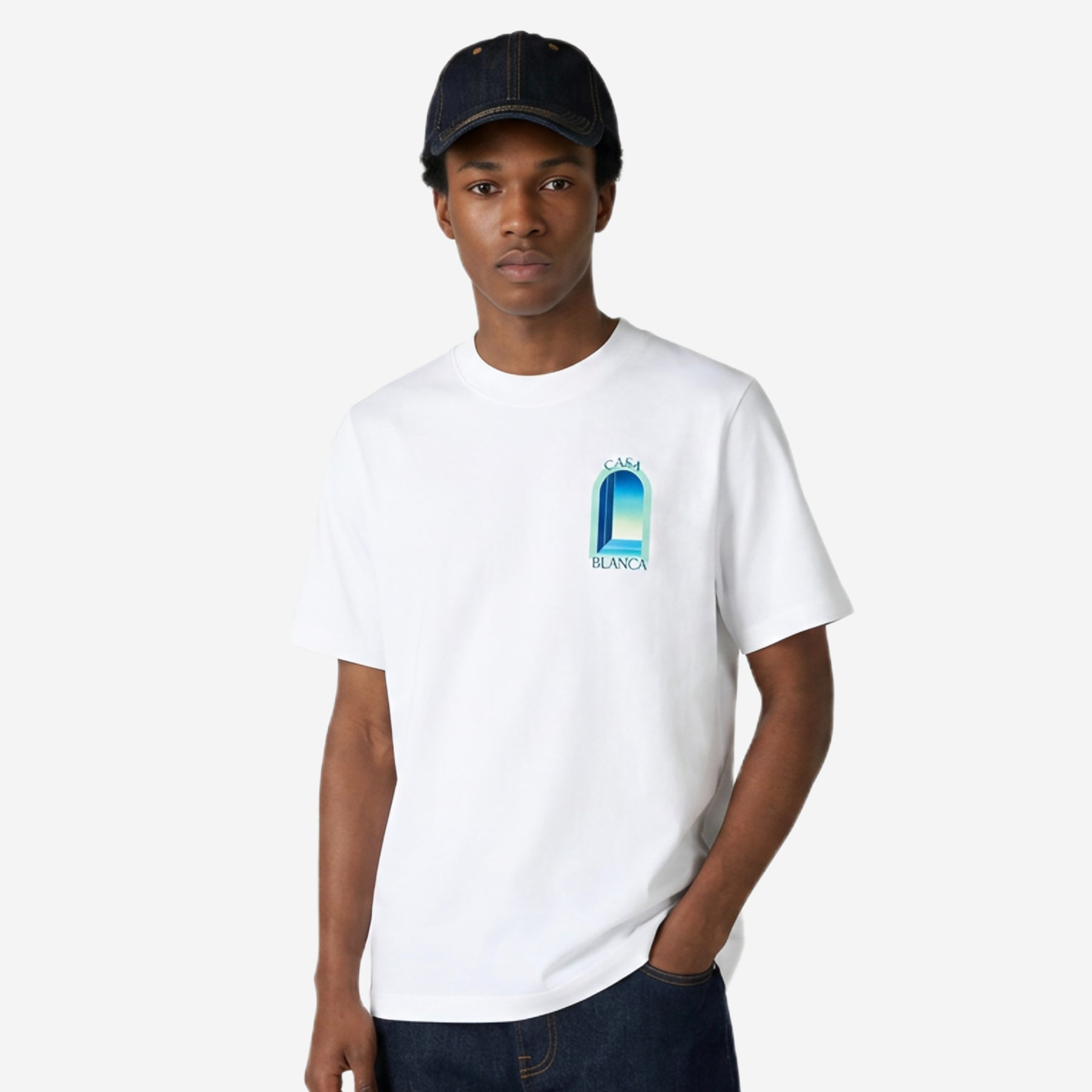 Casablanca Gradient L'Arche T-shirt