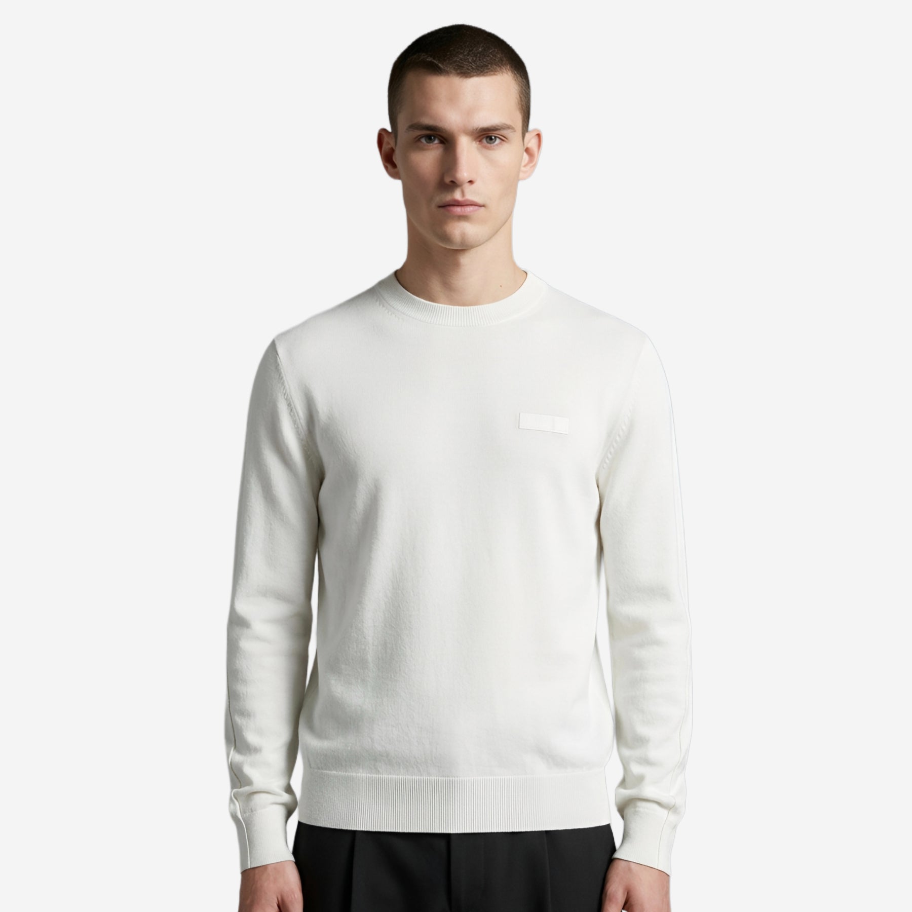 Givenchy Button Tab Cuffs Wool Knitwear
