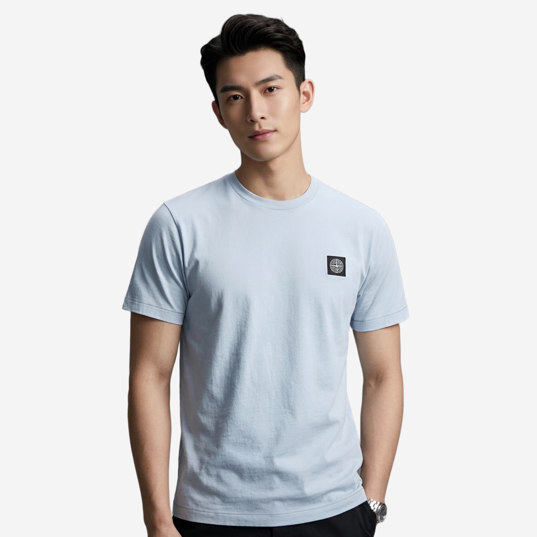 Stone Island 2100027 60/2 Cotton Slim-fit T-Shirt