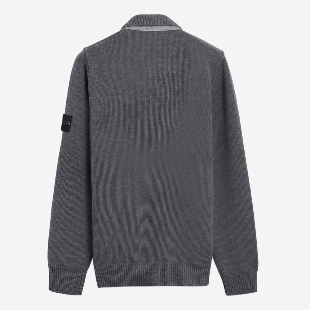 Stone Island 5100047 Lamb Wool Cardigan – ZAP
