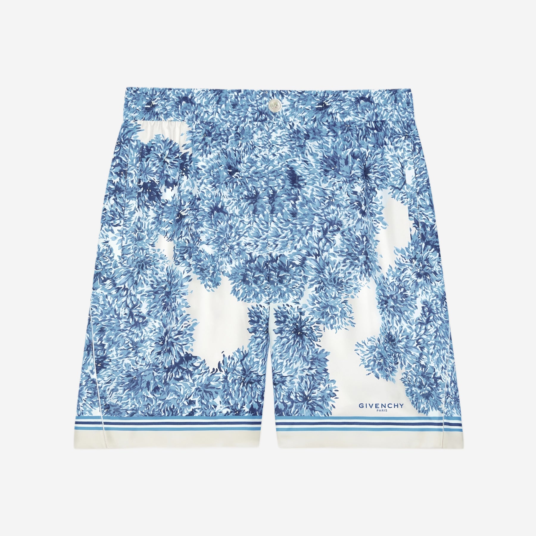 Givenchy Couture PomPom Seam Bermuda Silk Short