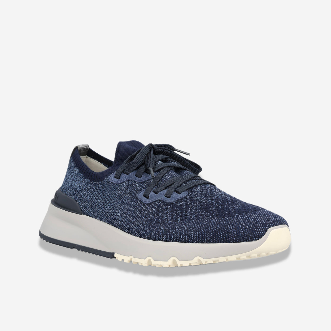 MZUPMBO252 CAQ26 - Brunello Cucinelli Cotton Knit And Semi