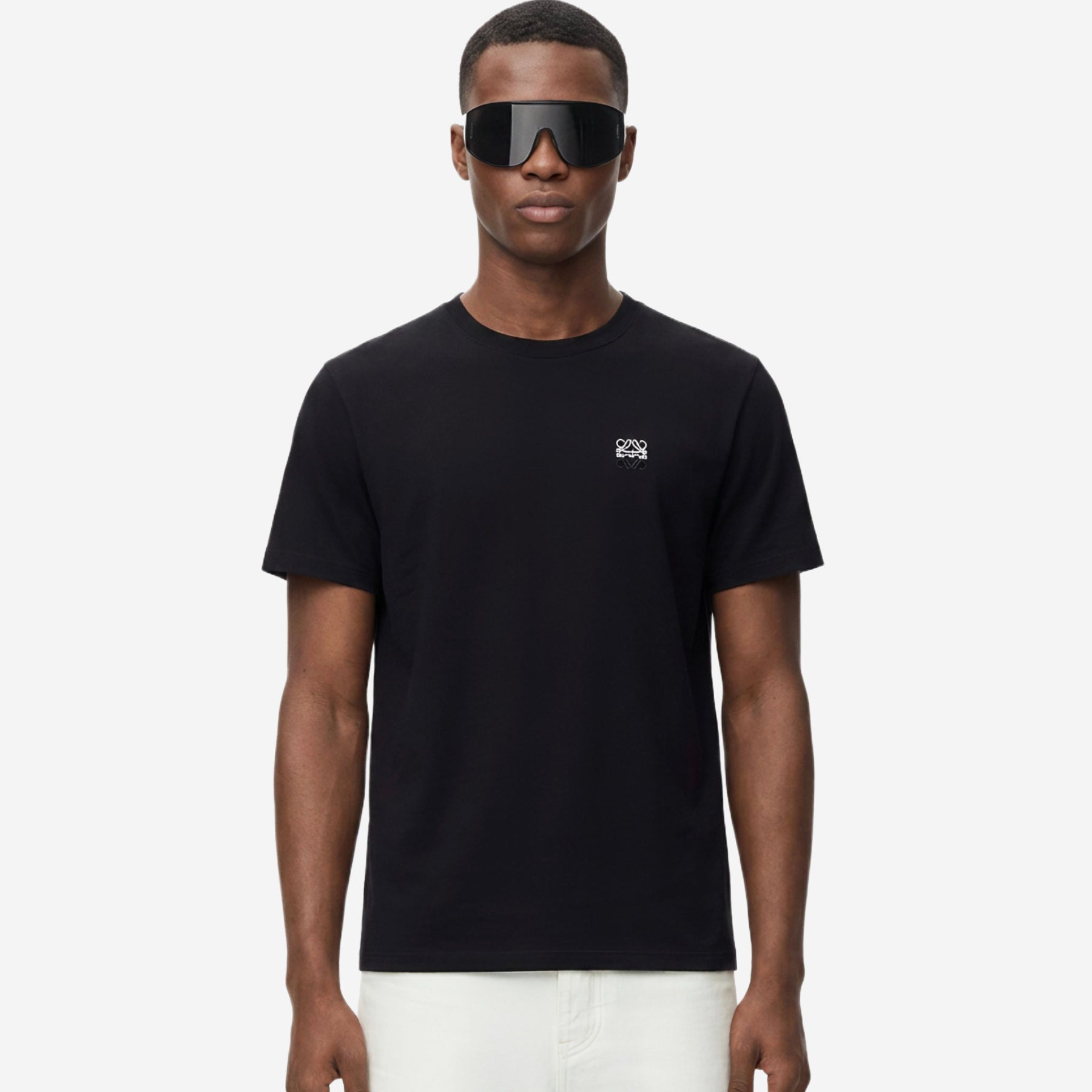 Loewe Anagram Embroidery Regular Fit T-Shirt