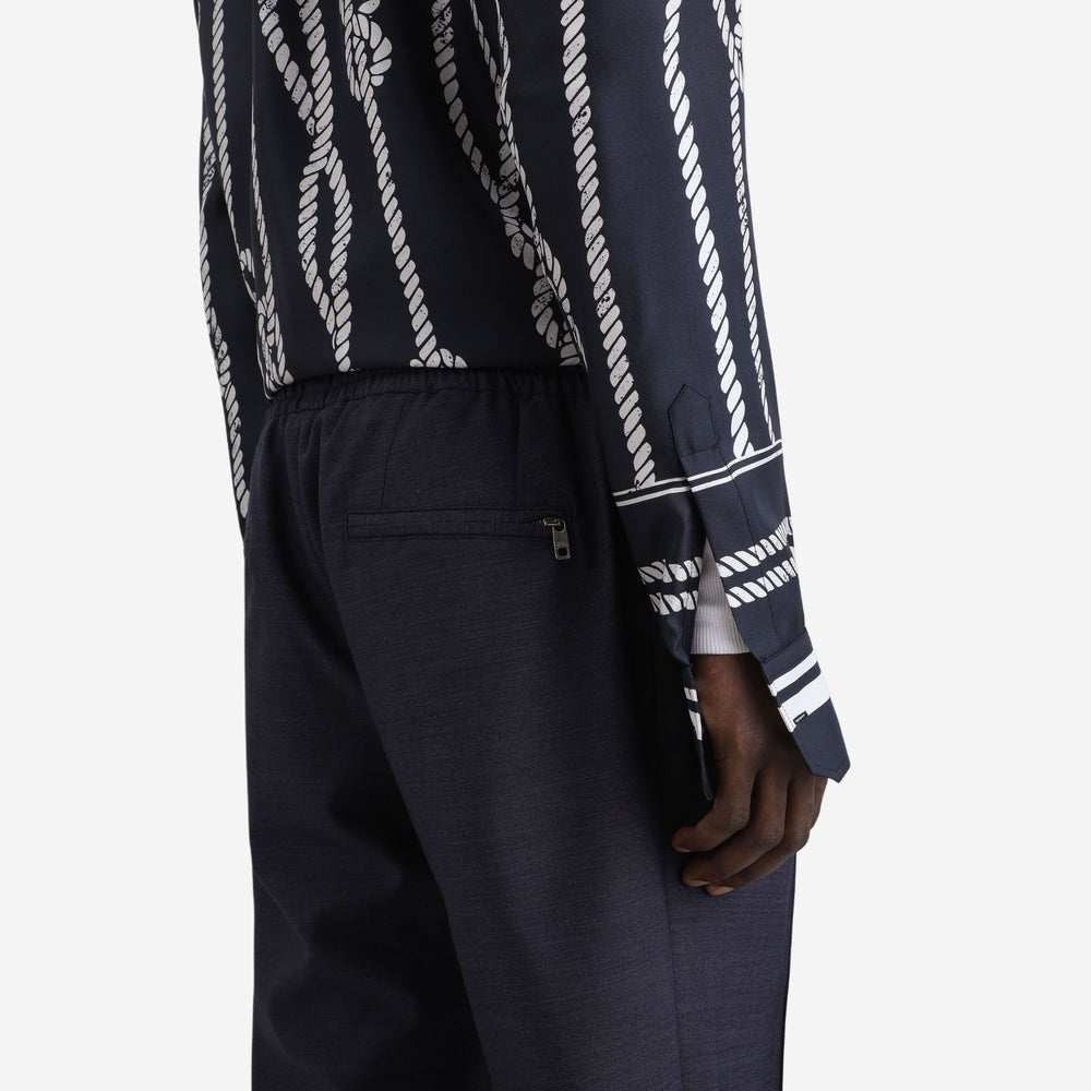 Dolce & Gabbana Virgin Wool Trousers – ZAP