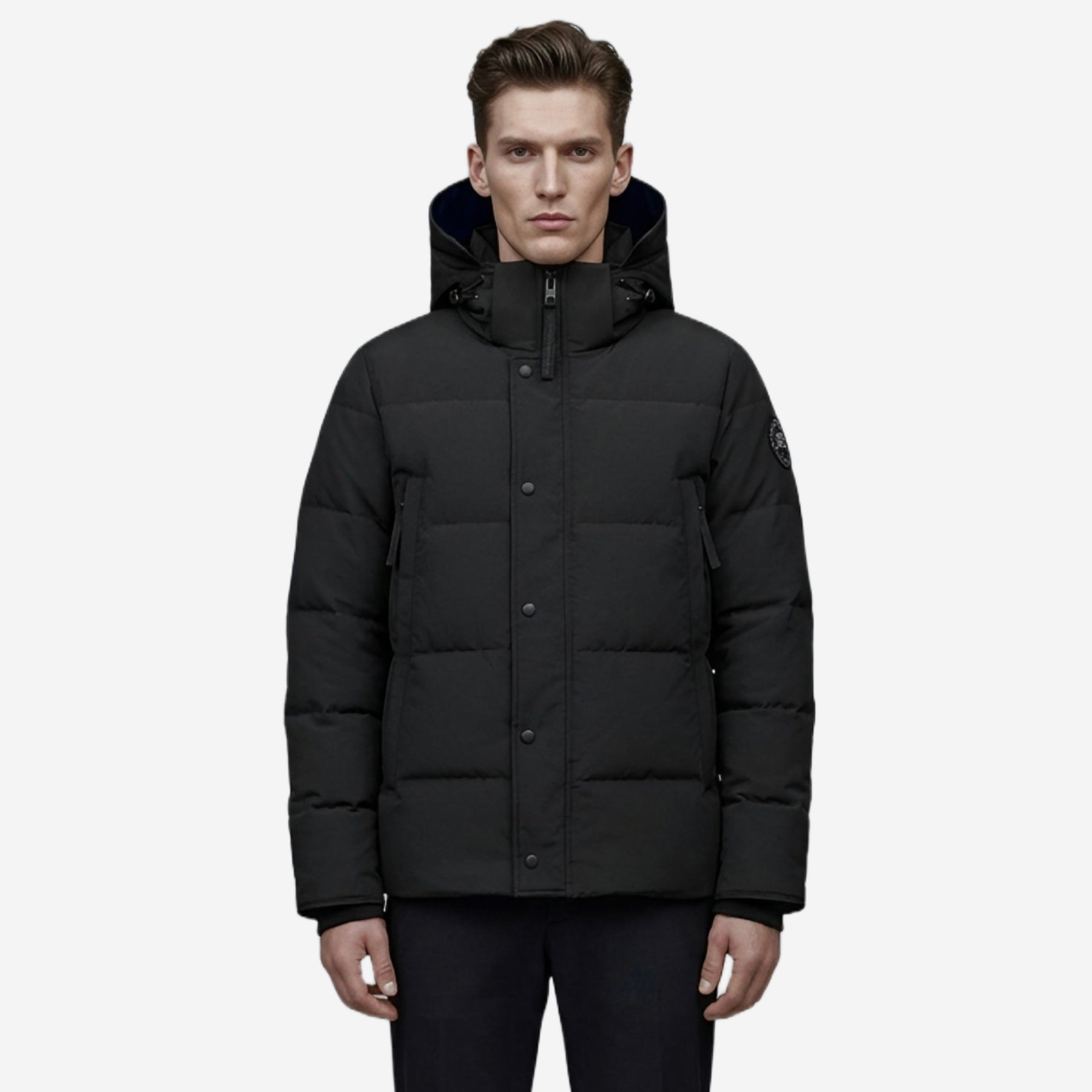 Canada Goose Wyndham Black Disc Parka