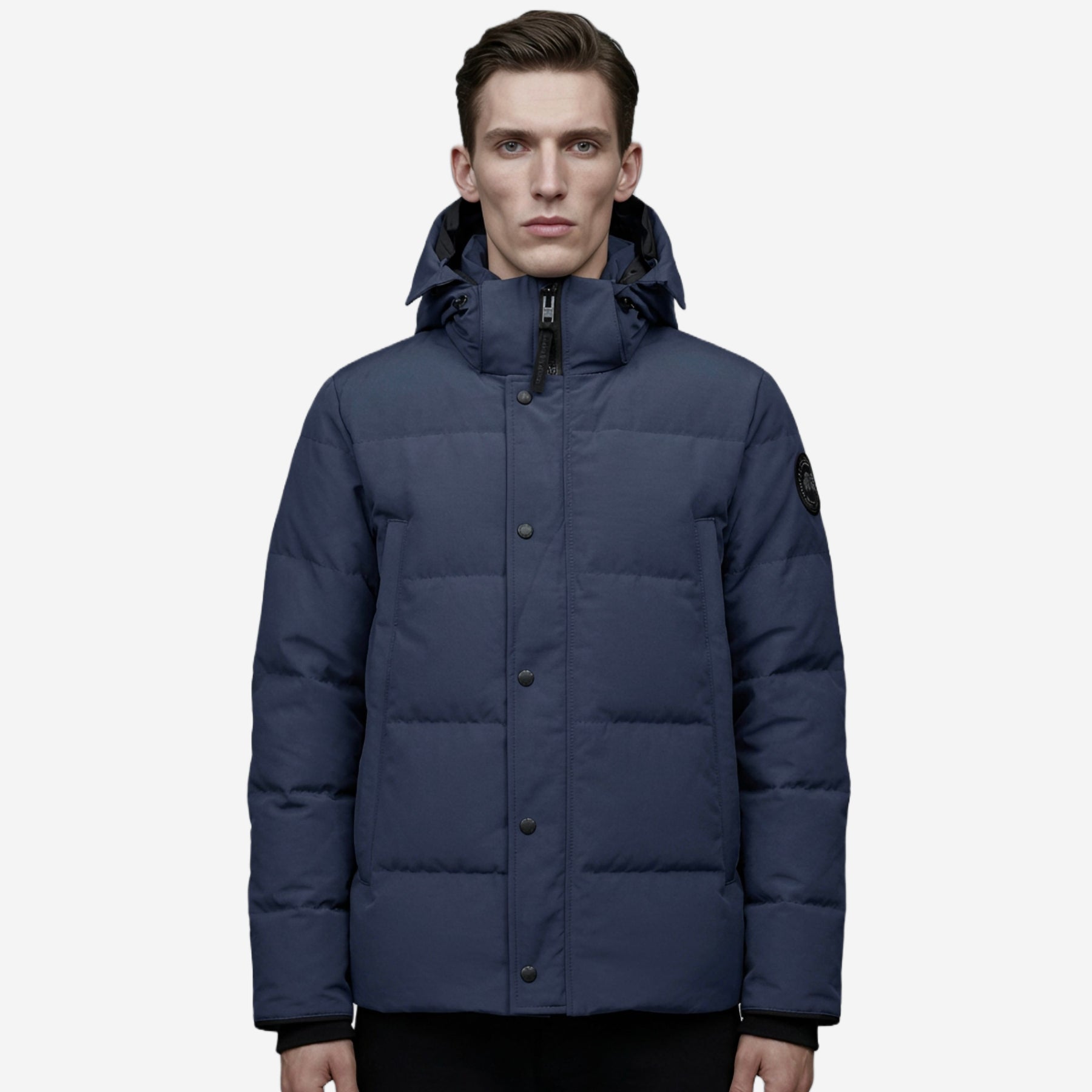 Canada Goose Wyndham Black Disc Parka