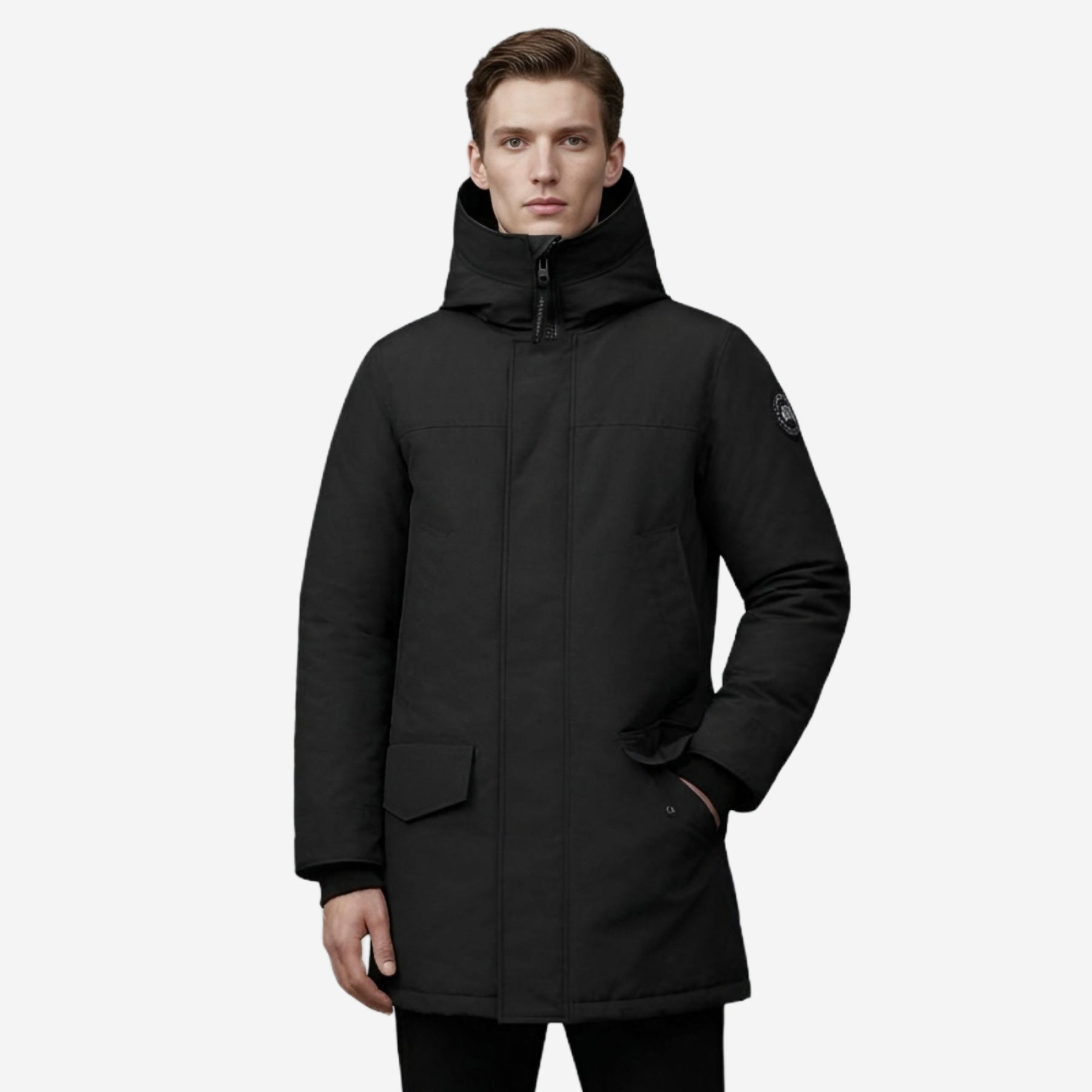 Canada Goose Langford Black Disc Parka