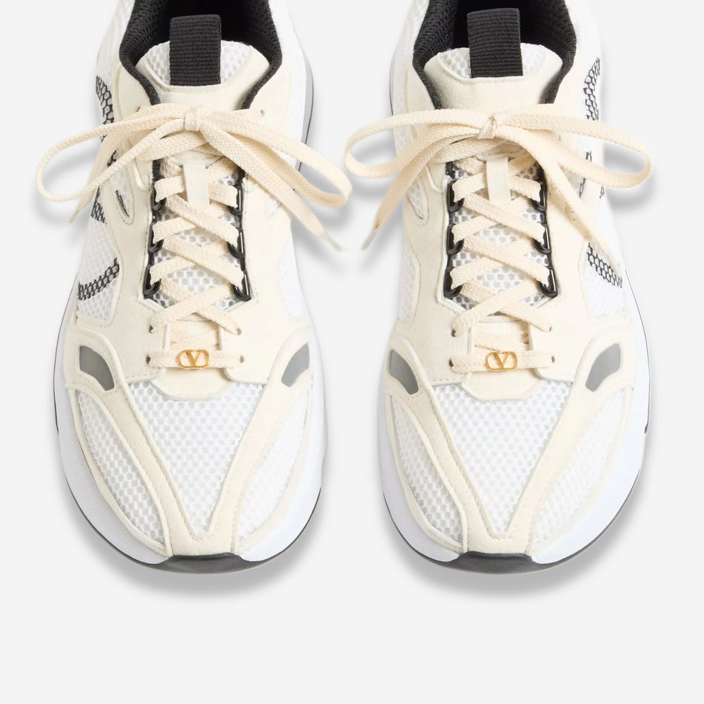 Valentino Garavani Mesh Fabric Demivee Sneaker – ZAP