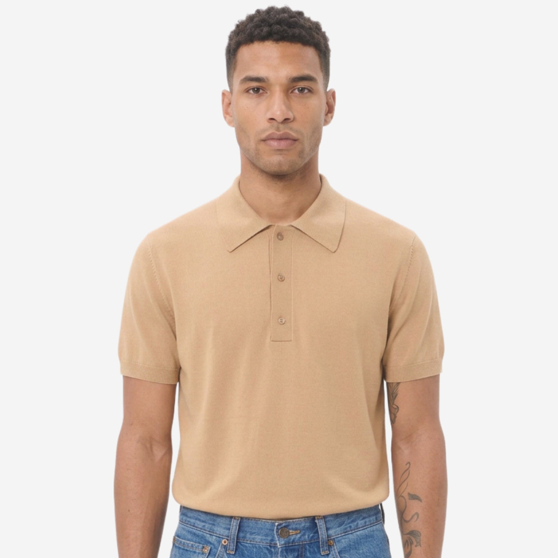 Valentino Garavani Vlogo Signature Wool Polo Knitwear