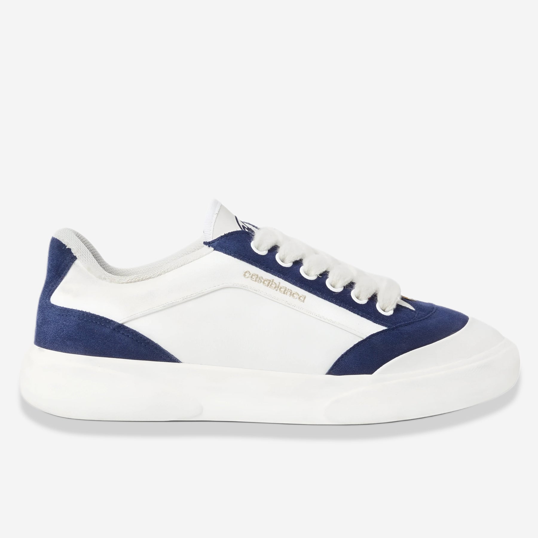 Casablanca White & Navy Del Mar Sneaker