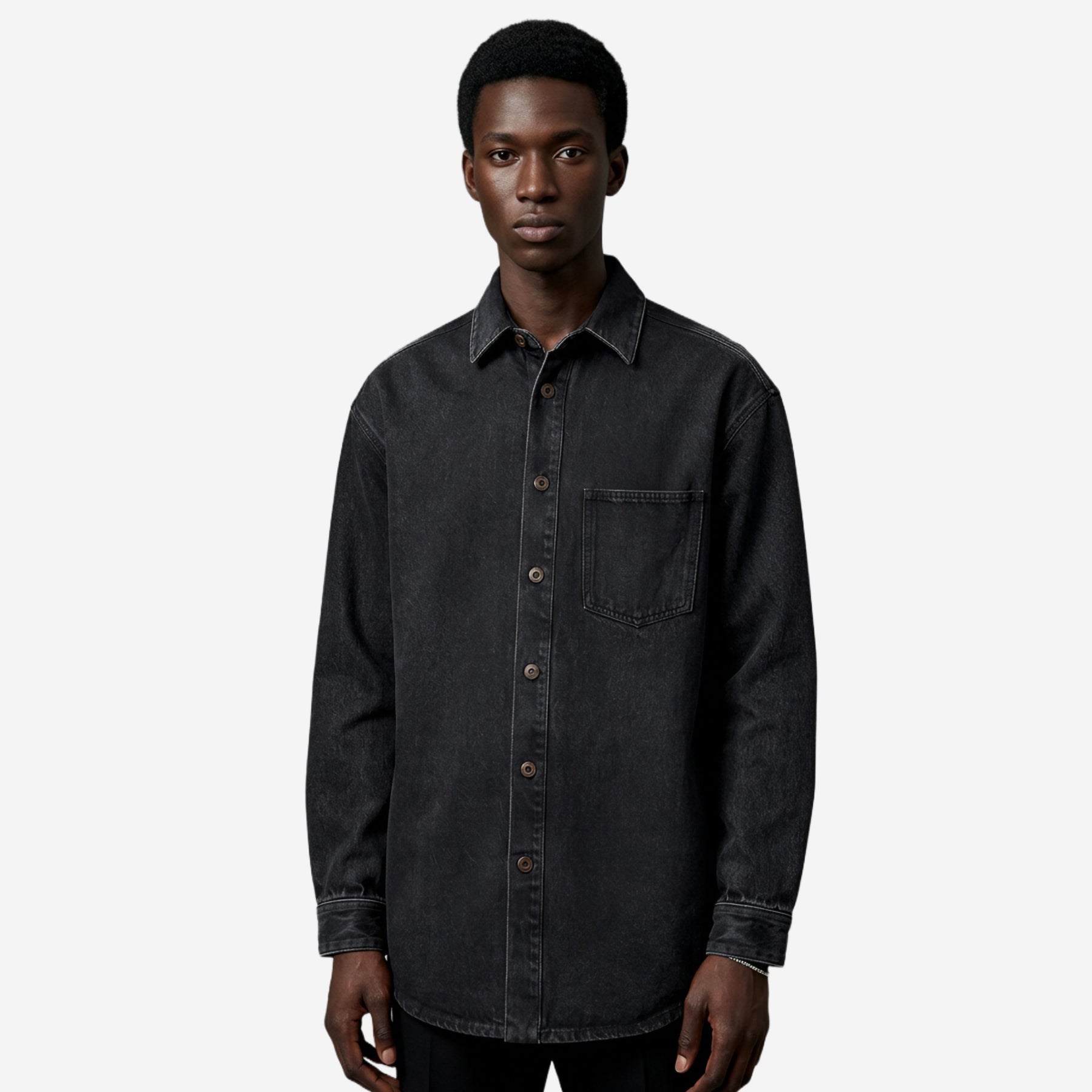 Loewe Anagram Denim Overshirt