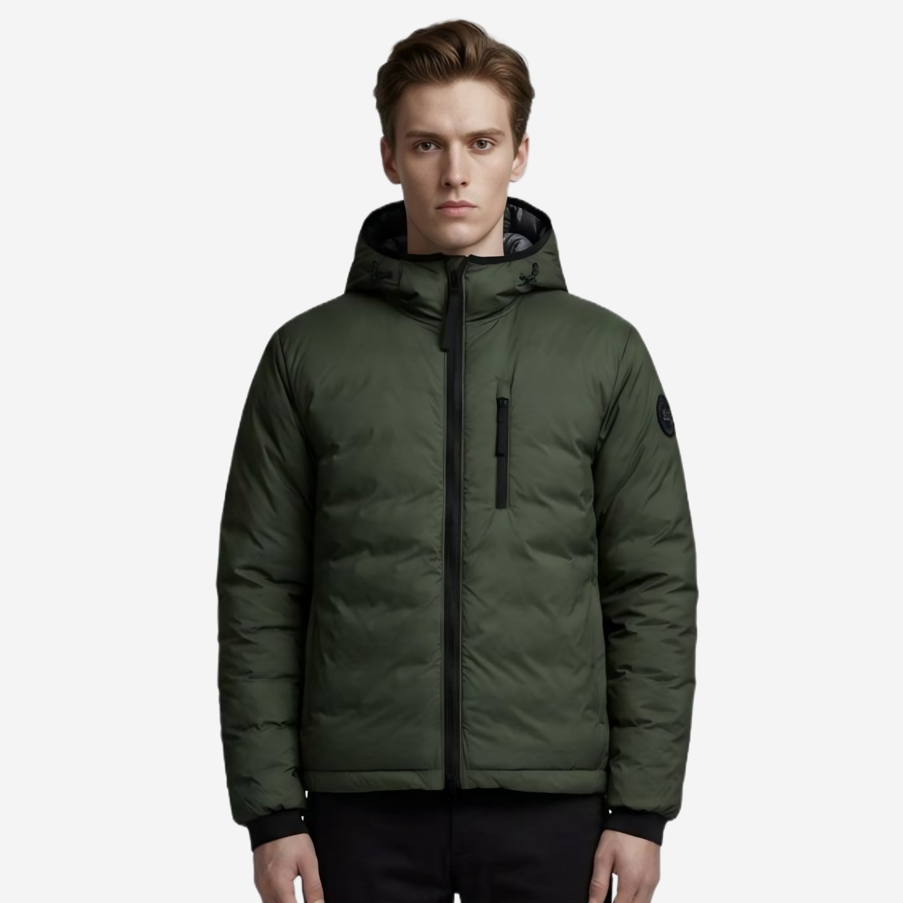 Canada Goose Lodge Black Disc Hoodie