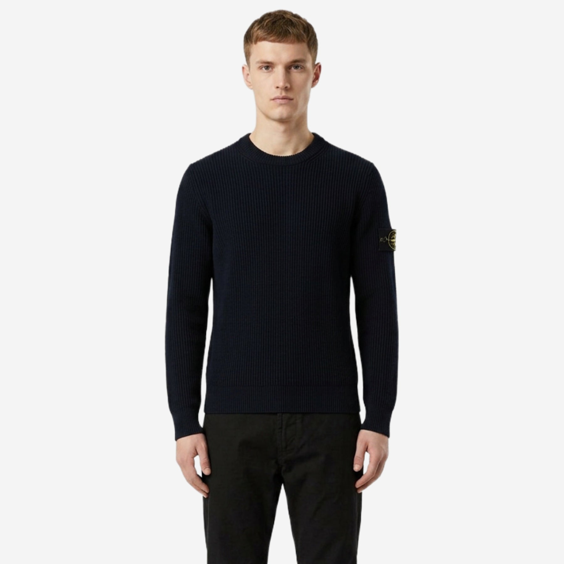 Stone Island 5100053 Rib RWS Wool Knitwear