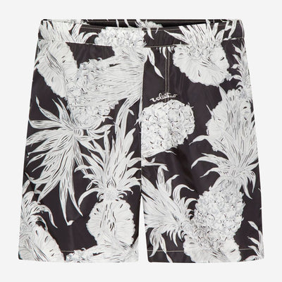 Valentino Pineapple Print Swim Shorts