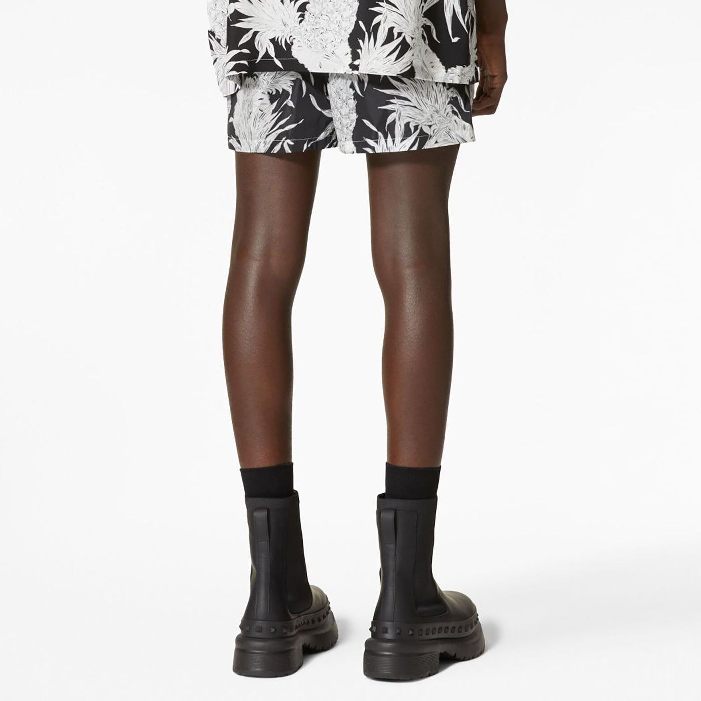 Valentino Pineapple Print Swim Shorts