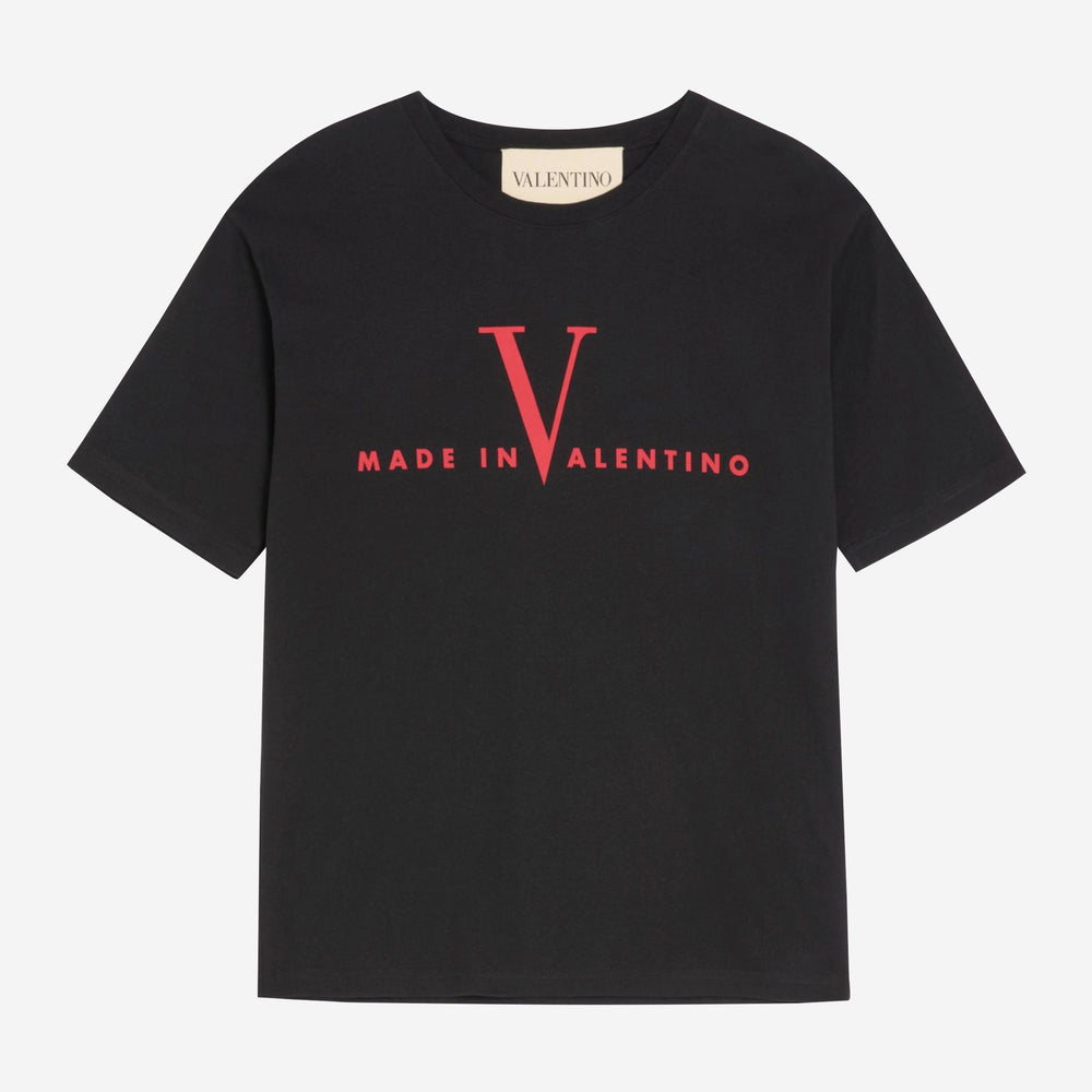Valentino Garavani Made In Valentino Print Cotton T-Shirt – ZAP
