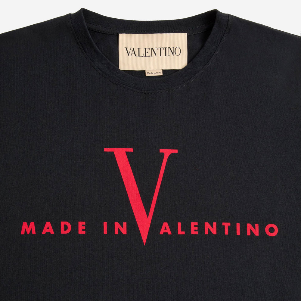Valentino Garavani Made In Valentino Print Cotton T-Shirt – ZAP