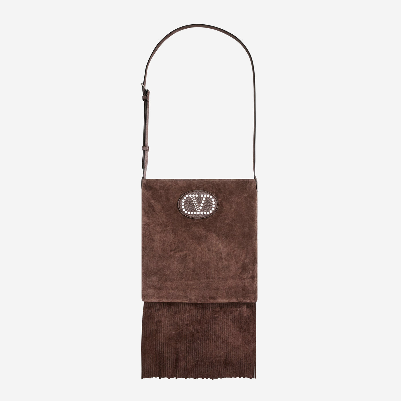 Valentino Garavani Nellcôte Suede Shoulder Bag