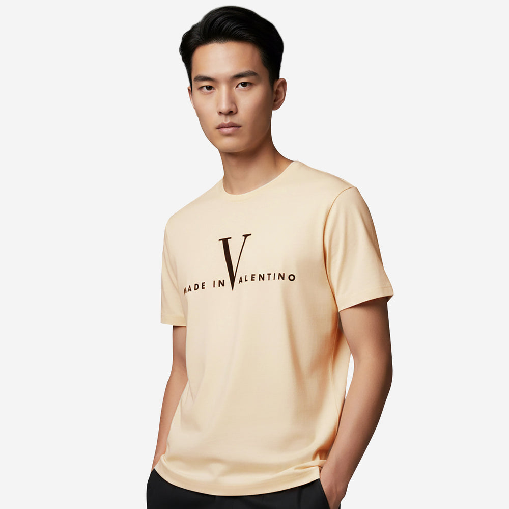 Valentino Garavani Made In Valentino Print Cotton T-Shirt – ZAP