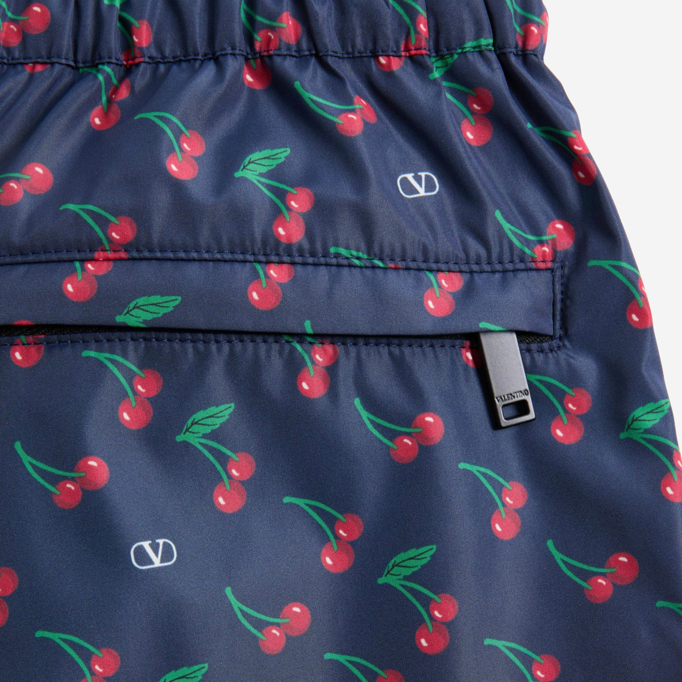 Valentino Garavani Cherryfic Print Nylon Swimwear