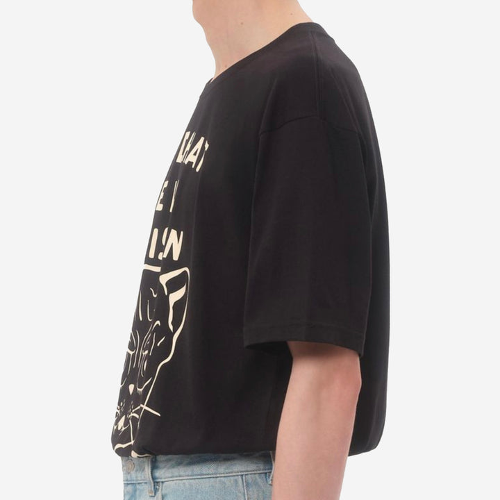 Valentino Garavani Le Chat De La Maison Print Cotton T-Shirt