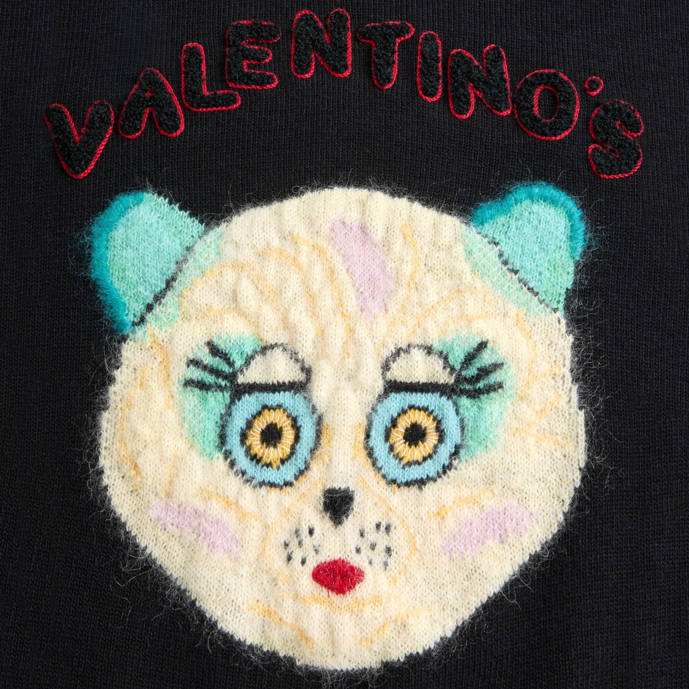 Valentino Garavani Le Chat De La Maison Patch Knitwear