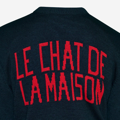 Valentino Garavani Le Chat De La Maison Patch Knitwear