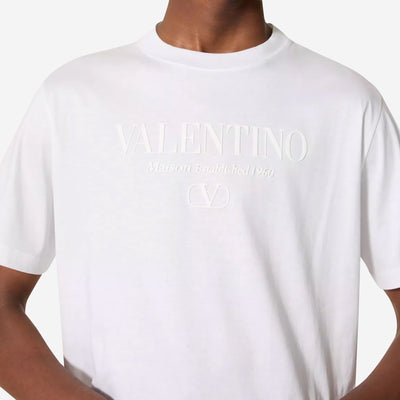 Valentino Garavani Logo Print Cotton T-Shirt